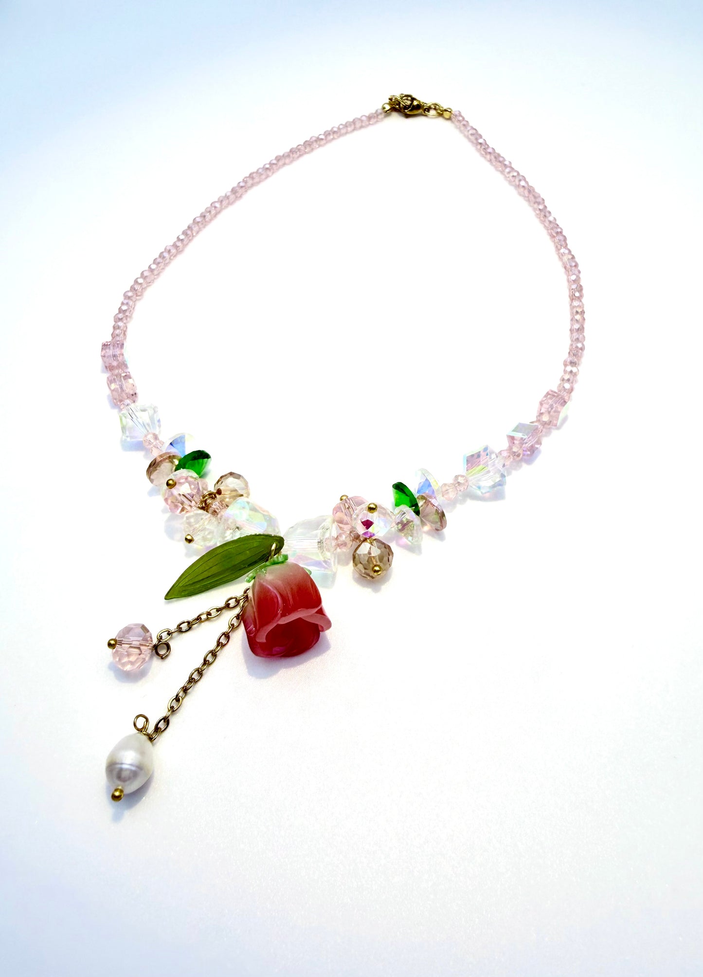 Rosé Blossom Necklace