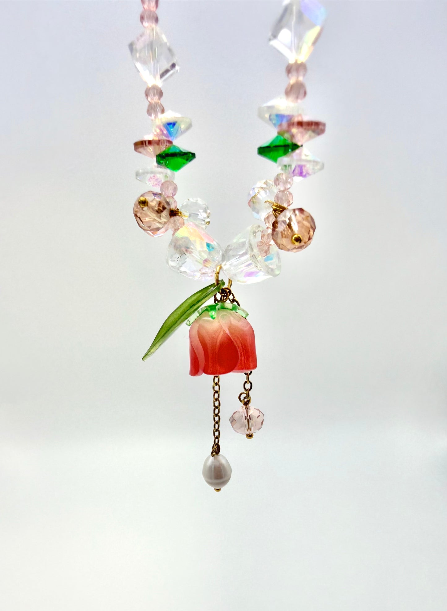 Rosé Blossom Necklace