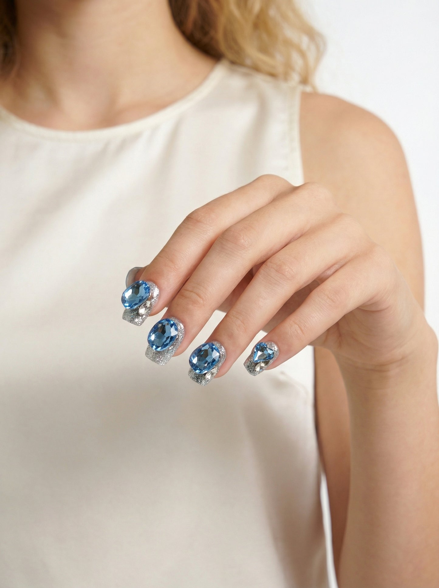 Ice Crystal Blue